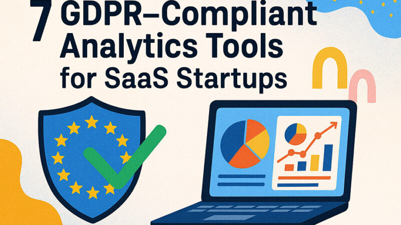 7 GDPR-Compliant Analytics Tools for SaaS Startups