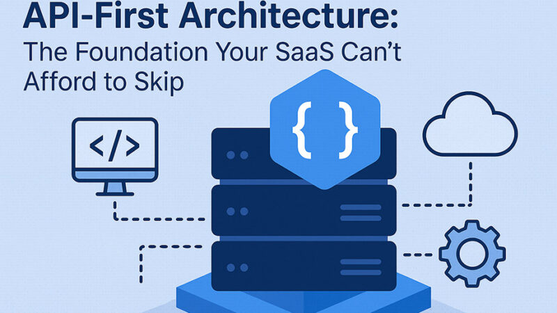 API-First Architecture: The Foundation Your SaaS Can’t Afford to Skip