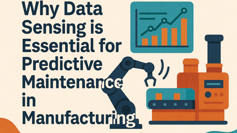 Why Data Sensing is Essential for Predictive Maintenance in Manufacturing