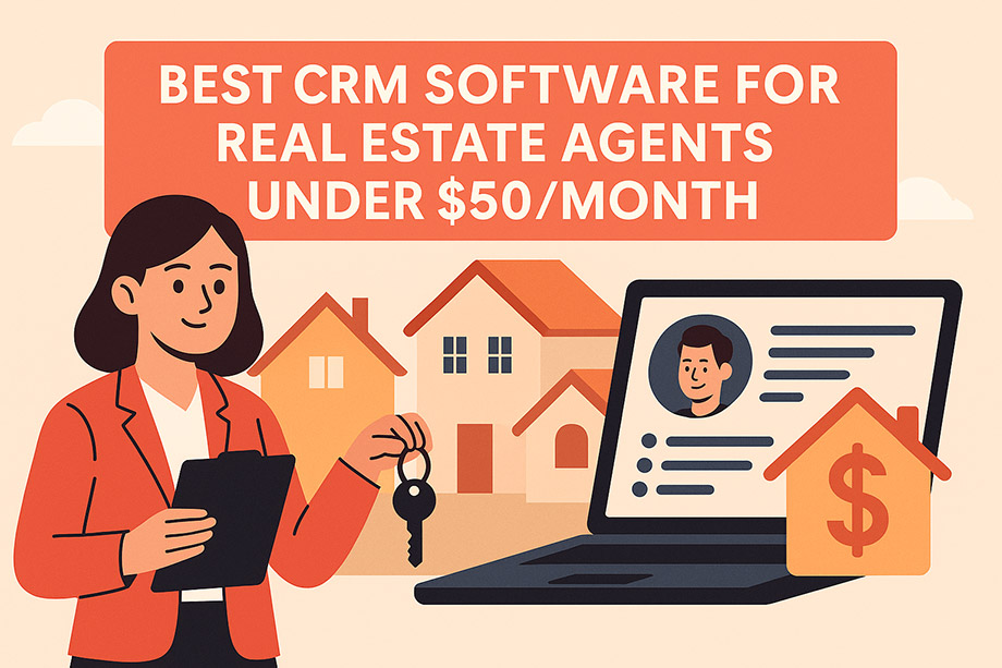 Best CRM Software for Real Estate Agents Under $50/Month