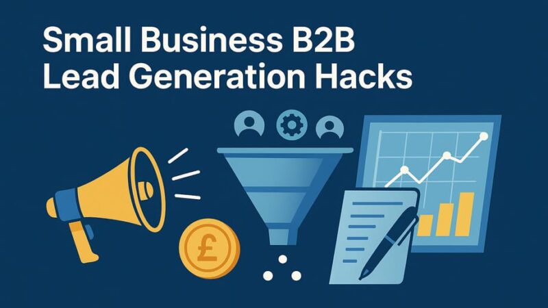 15 Small Business B2B Lead Generation Hacks That Cost Almost Nothing